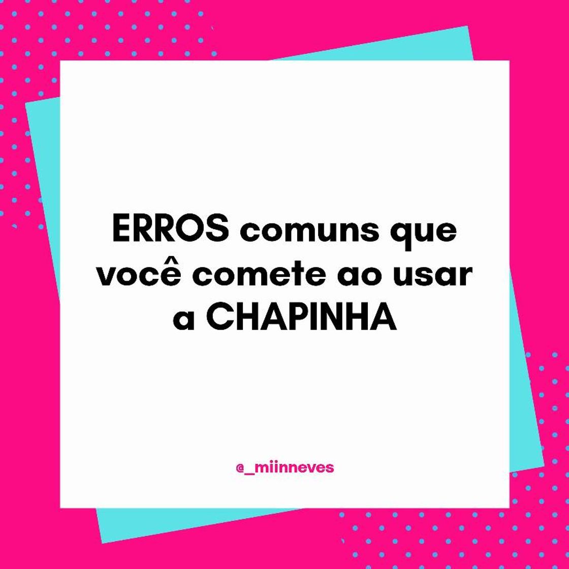 Moda ERROS comuns que vc comete ao usar CHAPINHA!!! 