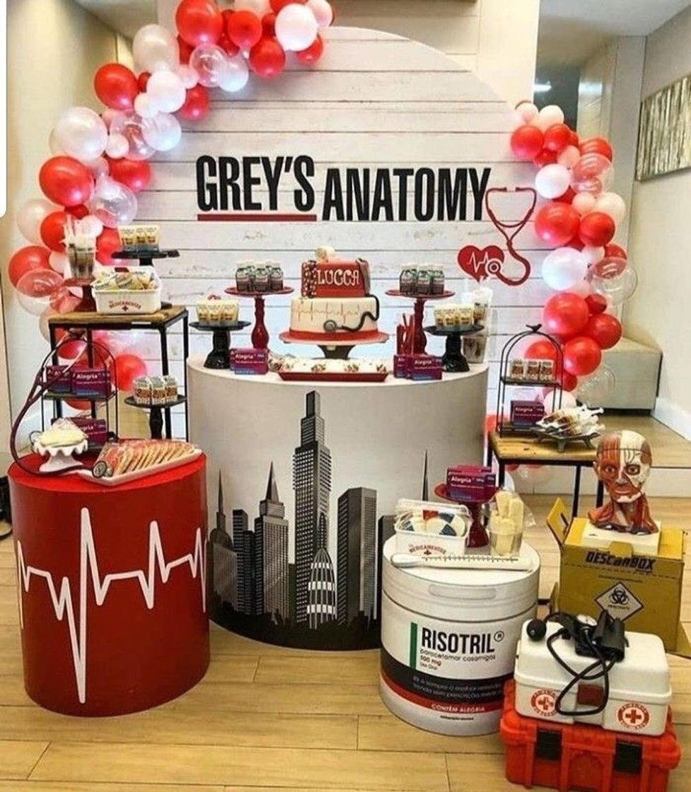 Moda Birthday GREY’S ANATOMY 💉💊