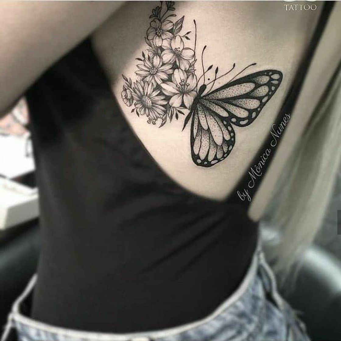 Moda Tatuagem de Borboleta 🦋 