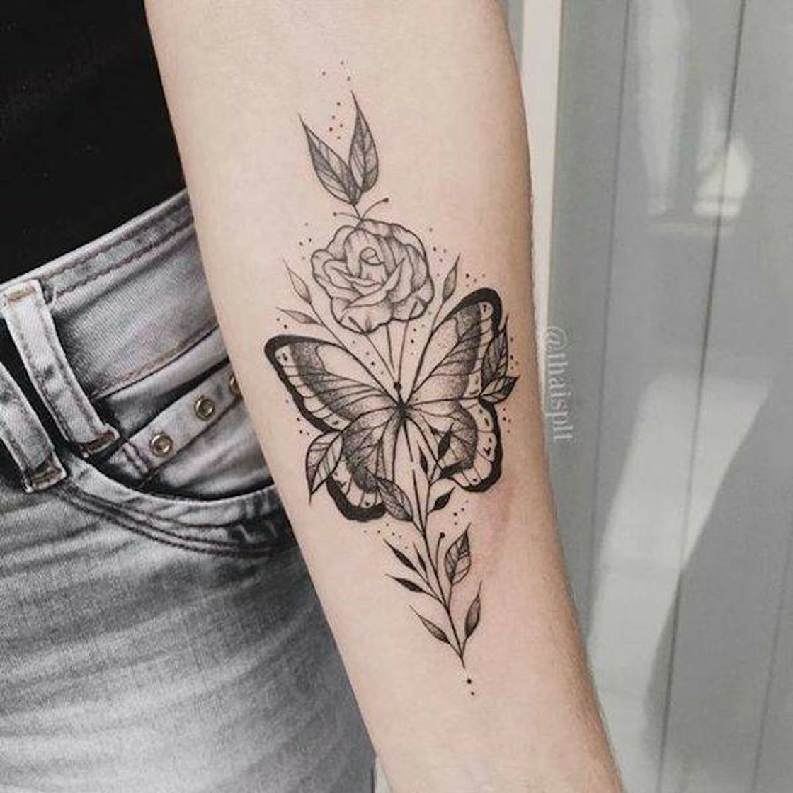 Moda Tatuagem de Borboleta 🦋 