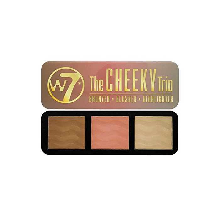 Beauty W7 The Cheeky Trío Paleta 3 en 1 con Bronceador