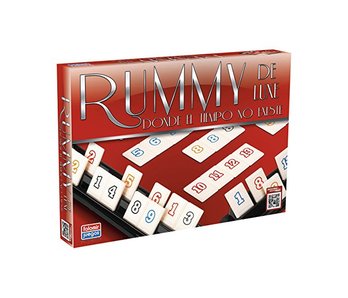 Product Falomir Deluxe Rummy de Luxe Mesa. Juego Clásico.