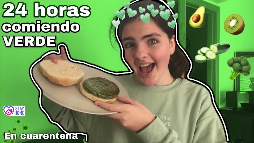 Social 24 horas comiendo verde