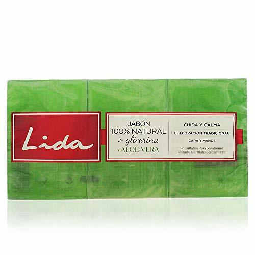 Social Lida Jabón 100% Natural Glicerina y Aloe Vera