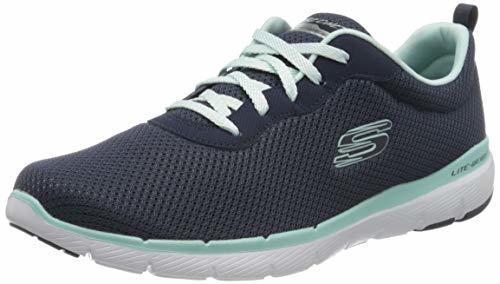 Fashion Skechers Flex Appeal 3.0 13070, Zapatillas para Mujer, Azul