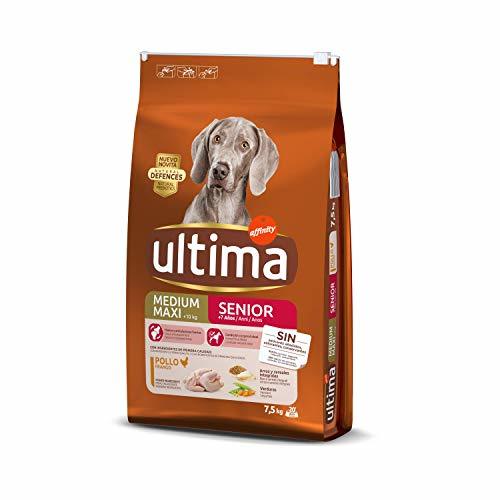 Productos Ultima Pienso para Perros Medium-Maxi Senior de +7 Años con Pollo