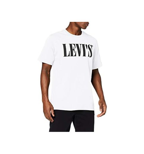 Levi's Relaxed Graphic tee Camiseta, Blanco