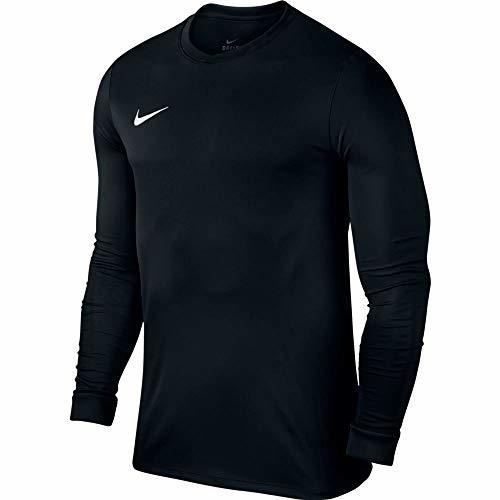 Fitness Nike LS Park Vi JSY Camiseta de Manga Larga, Hombre, Negro