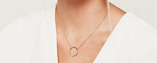 Buy Vela Gold Necklace at P D PAOLA ®