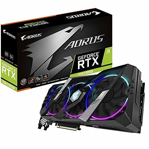 Electrónica Gigabyte Nvidia RTX2060 Super Aorus 8G Fan GDDR6 DP/HDMI PCI Express tarjeta