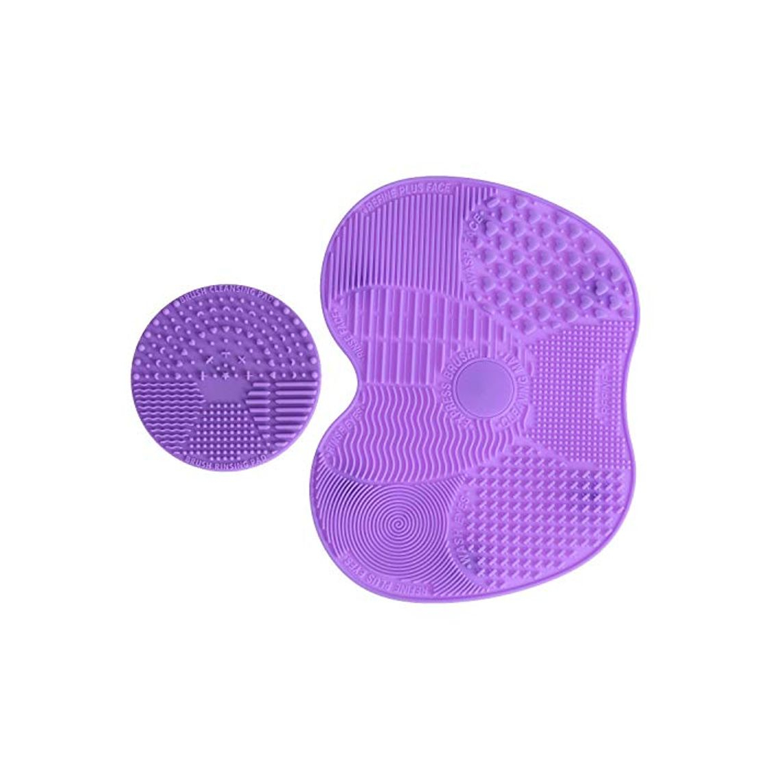 Social LEADSTAR Limpiador de Brochas, 2 Pcs Limpieza Cosmético Cepillo Limpieza de Silicona,