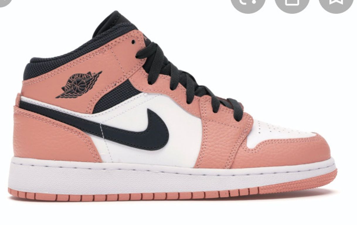 Moda Jordan 1 mid pink quartz 