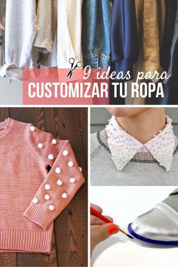 Customizar ropa: Ideas, técnicas y tendencias de Moda DIY ...