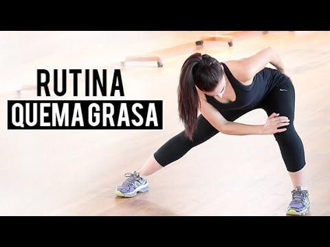 RUTINA EJERCICIOS QUEMA GRASAS 25 MINUTOS - YouTube