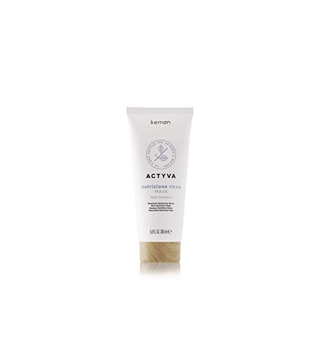 Social Kemon Actyva - Mascarilla nutrición rica Para El Pelo