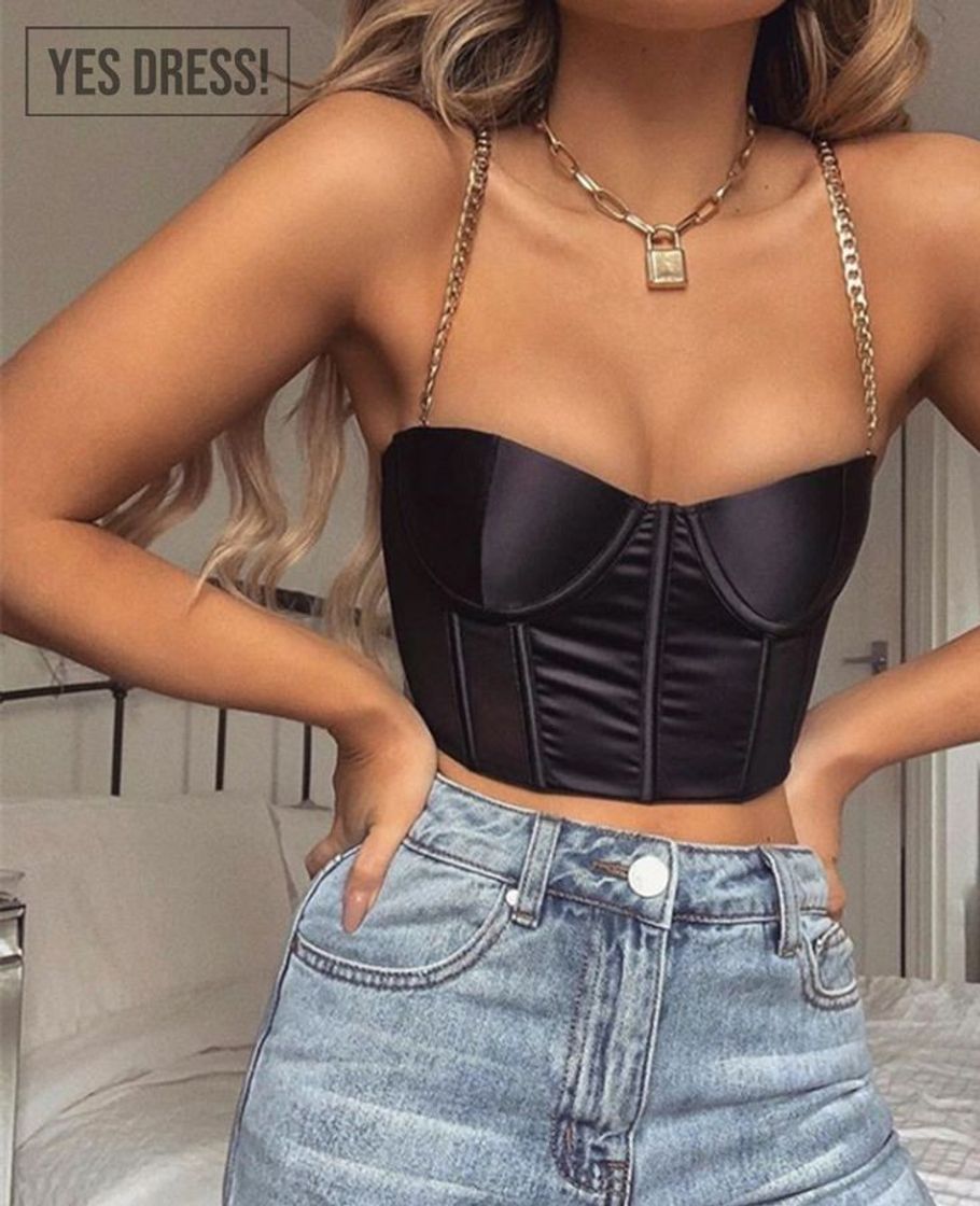 Fashion Top estilo corset