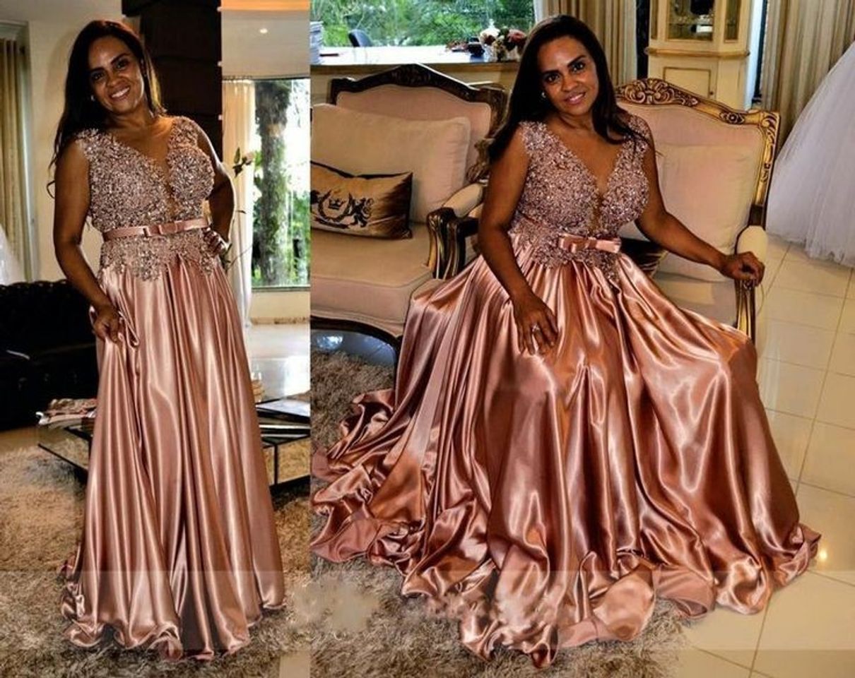 Fashion Vestido rose Gold 