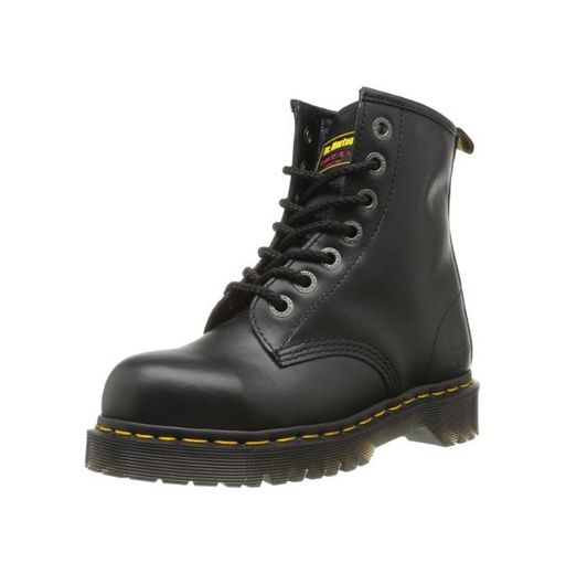 Dr. Martens Original 7B10, Botas Unisex, Negro, 43 EU