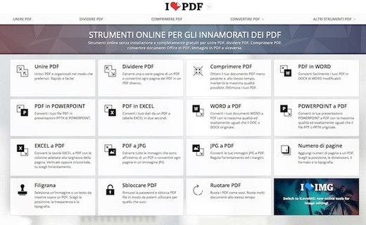 iLovePDF | Herramientas PDF online gratis