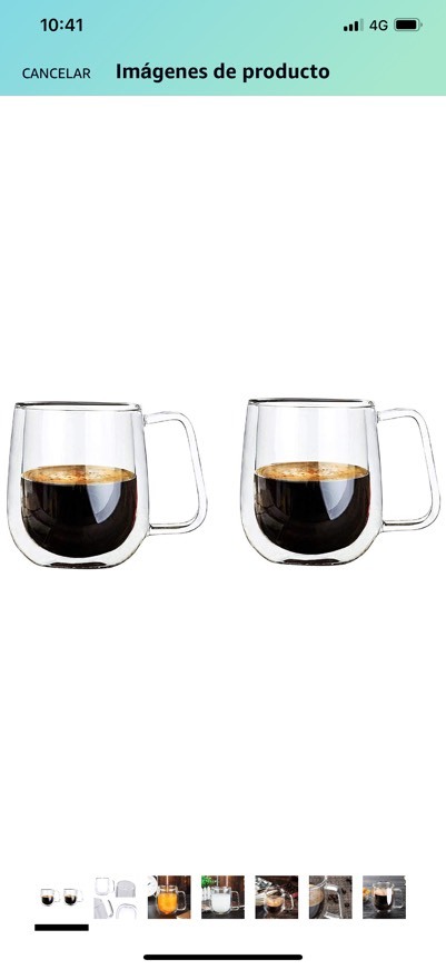 Products Taza cristal doble