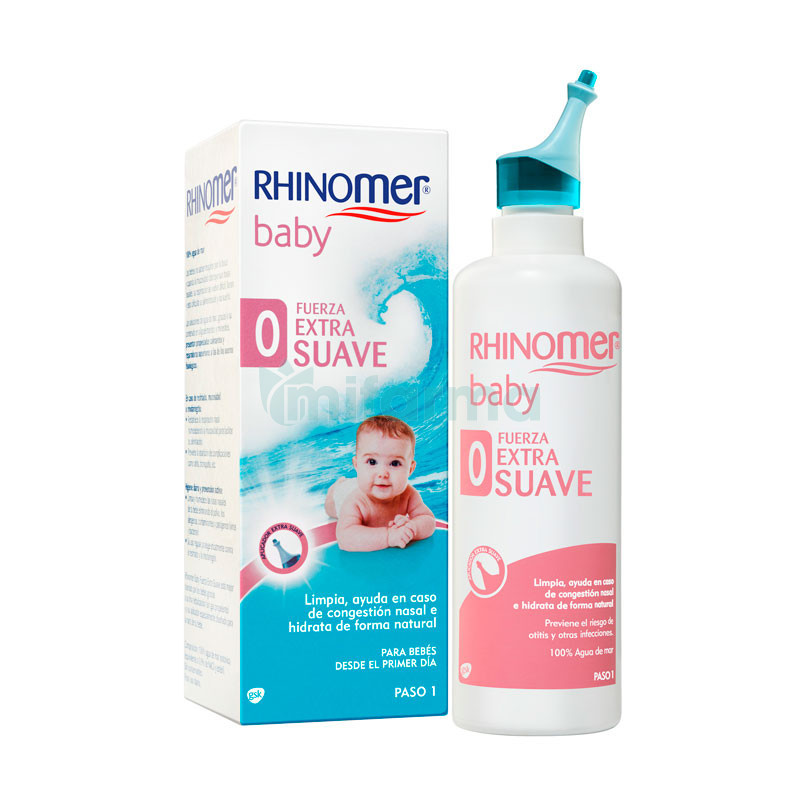 Moda Agua de Mar Rhinomer BABY Fuerza Cero Spray Nasal Extra ...