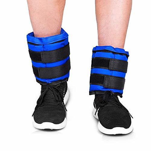 Social JBM - Pesas de Tobillo Ajustables para muñecas y piernas, Relleno de