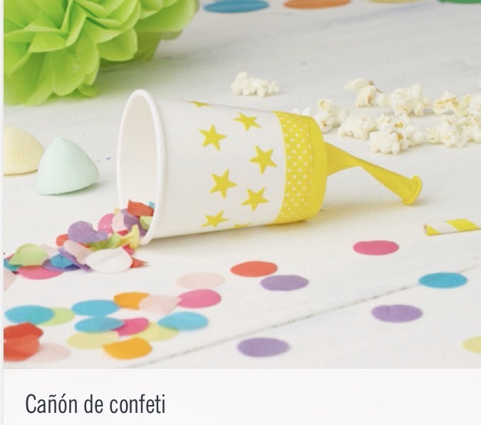 Social Manualidades: Cañón de confeti