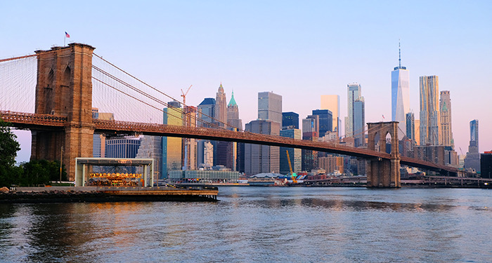 Lugar Brooklyn Bridge