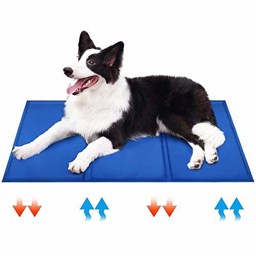 Productos FORPET® 027675 Alfombra refrigerante de Gel para Perros y Gatos Azul Talla S