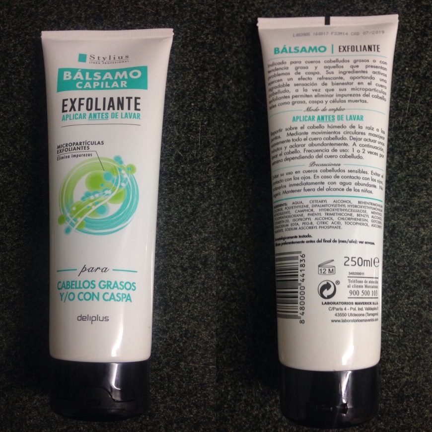 Products Bálsamo exfoliante capilar 