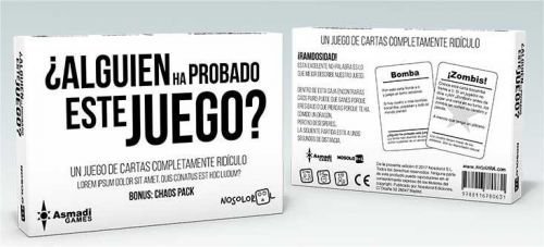 Producto ¿ALGUIEN HA PROBADO ESTE JUEGO?