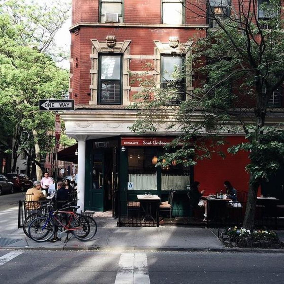 Restaurants Sant Ambroeus West Village