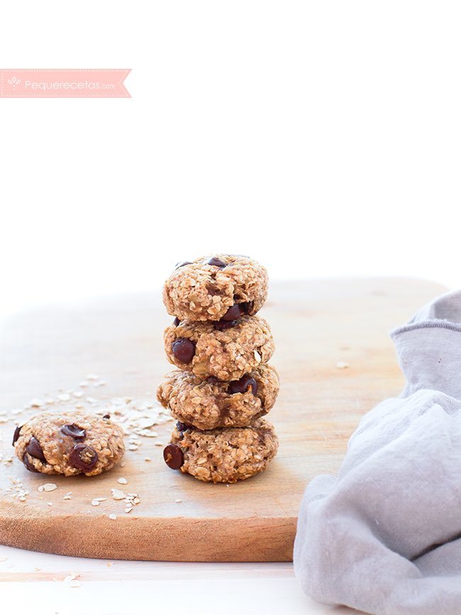 Fashion Galletas de avena y plátano.