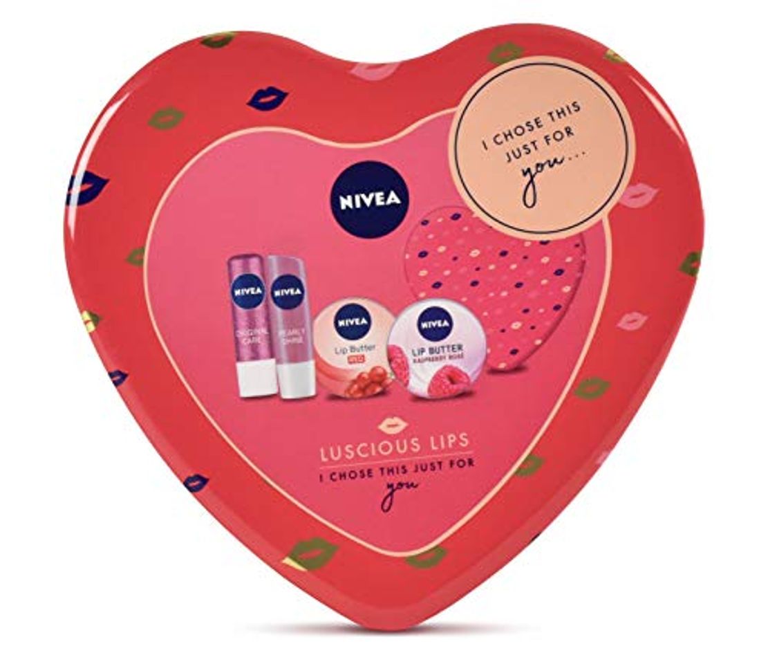 Places Set de regalo Nivea Luscious Lips Pack de regalo