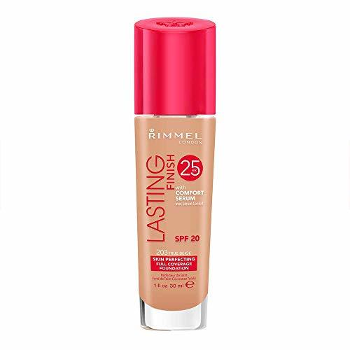 Beauty Rimmel London Lasting Finish Foundation 25H Base de Maquillaje Tono 203 True