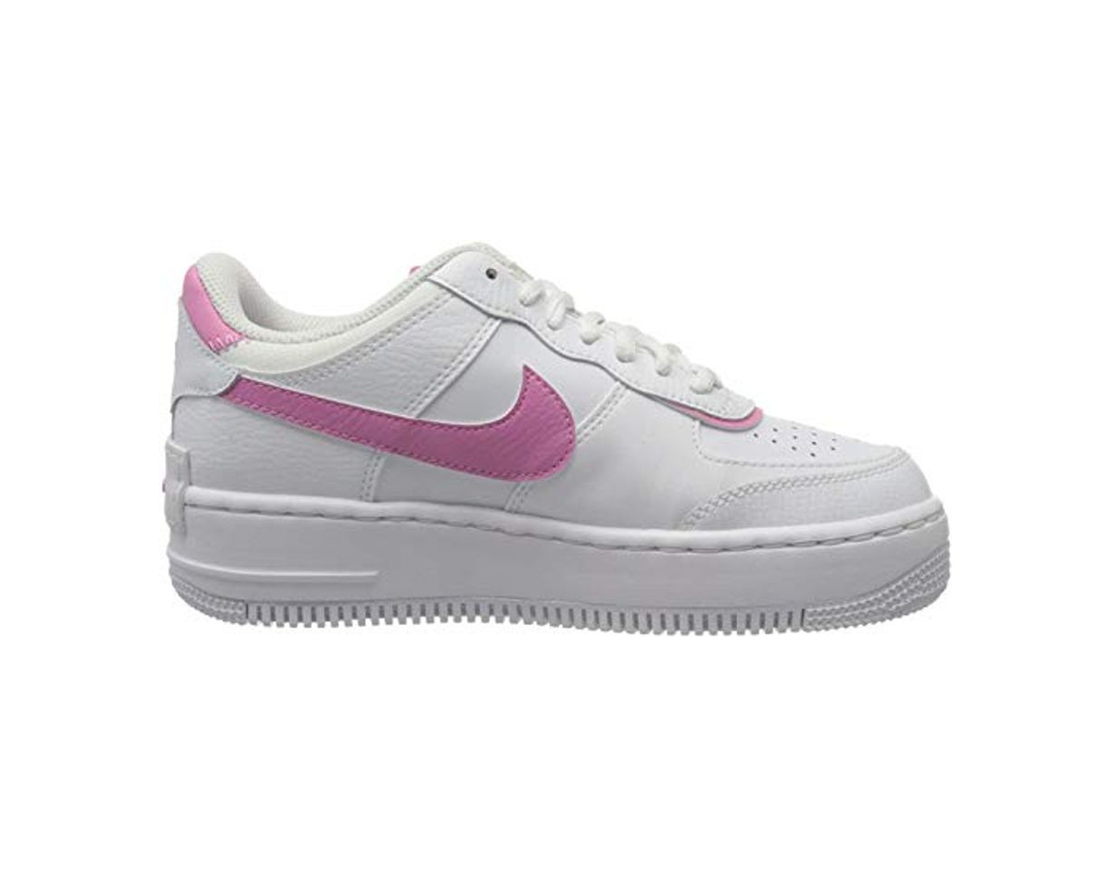 Moda Nike W Af1 Shadow, Zapatillas de básquetbol para Mujer, White