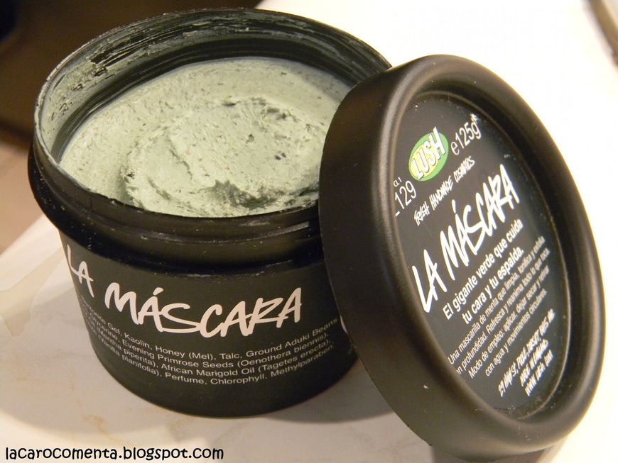 Productos Mascarilla Lush piel grasa