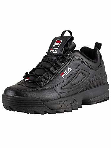 Fashion Fila Disruptor II Premium Negro/Blanco