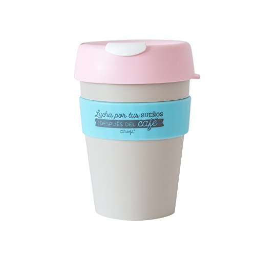 Elemento de la categoría hogar Mr. Wonderful Taza reutilizable KeepCup "Lucha por tus sueños después del café"