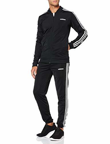 Fitness adidas Essentials 3-Stripes Track Suit Chandal, Hombre, Negro