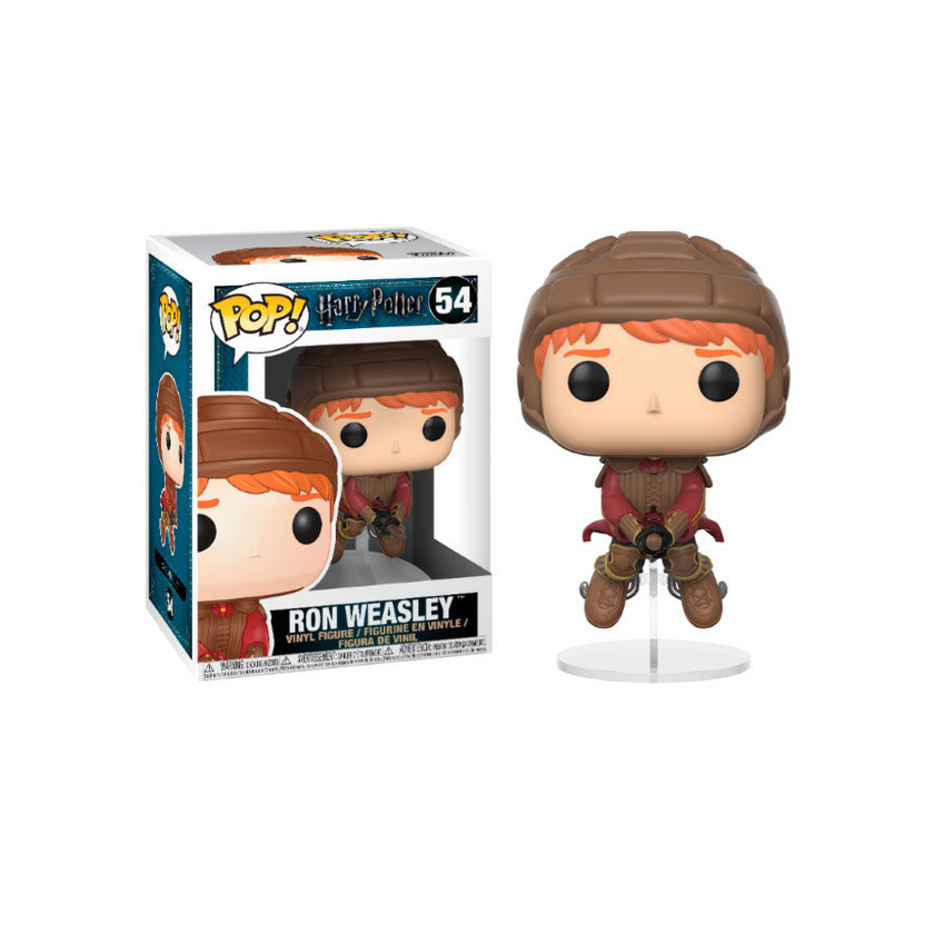 Producto Funko Ron en la escoba