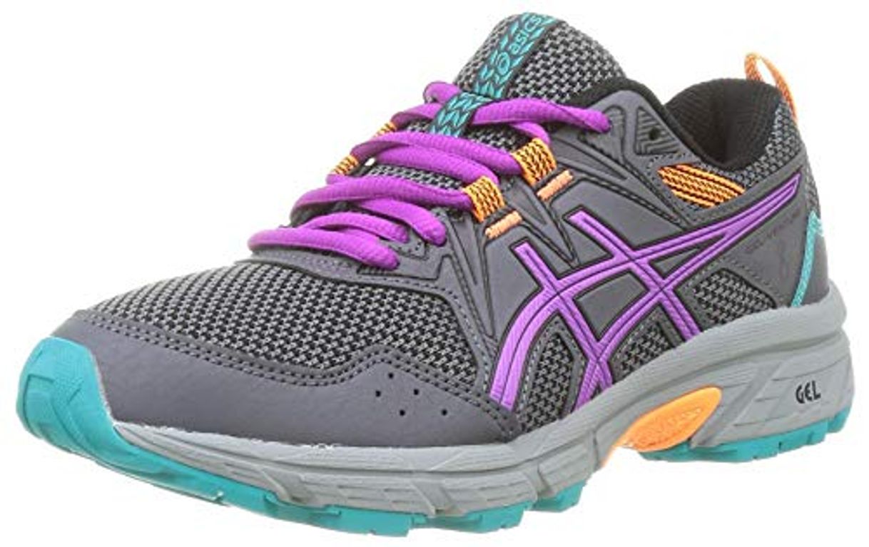 Fashion Asics Gel-Venture 8 GS, Zapatos para Correr Unisex Adulto, Carrier Grey