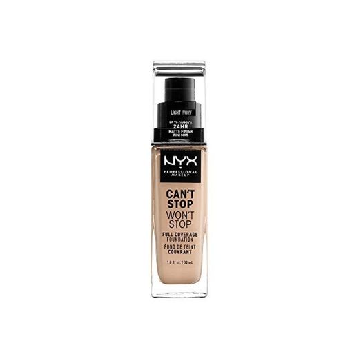 NYX Professional Makeup Can't Stop Won't Stop 24 Hour Foundation 30ml Light