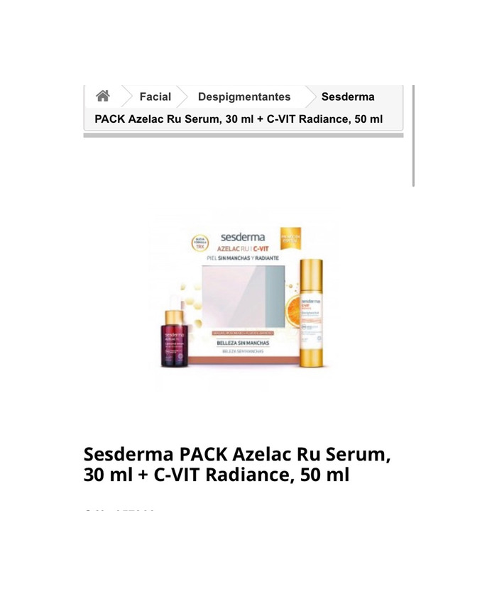 Product SESDERMA