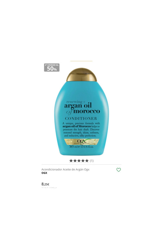 Beauty OGX - Champú Aceite de Argán para restaurar y fortalecer el cabello