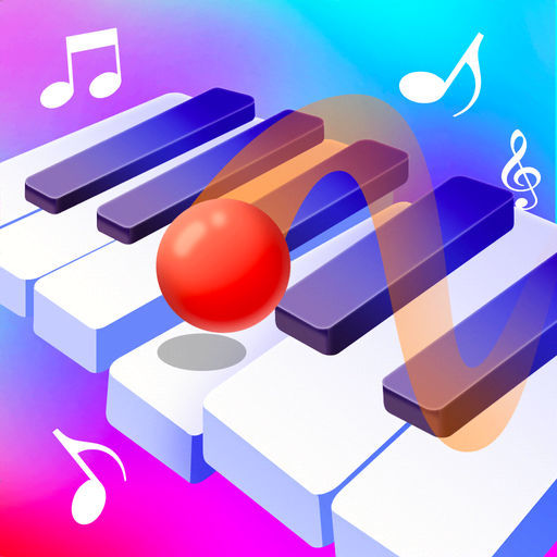 App Color Piano Ball: Jump and Hit