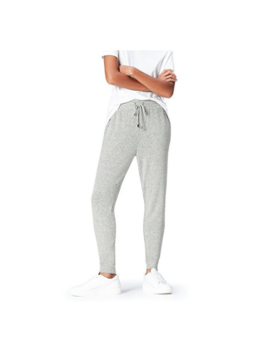 Fashion find. Joggers with Drawstring Waist and Tapered Cut Pantalones, Gris