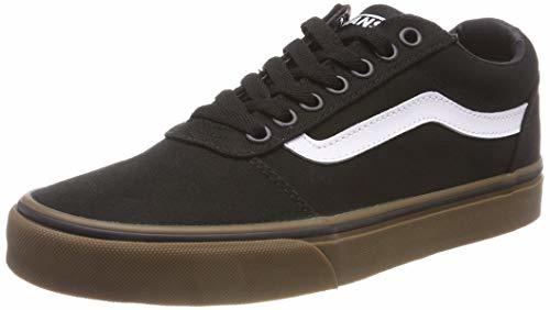 Moda Vans Ward Canvas, Zapatillas para Hombre Negro