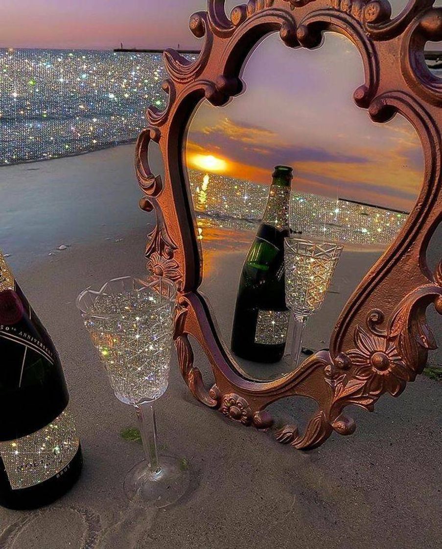 Social Fondo con glitter