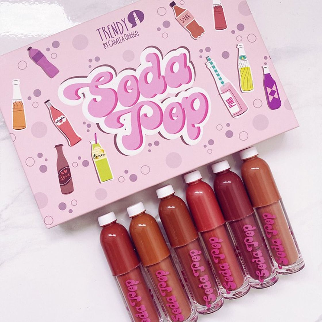 Social Labiales matte Soda Pop tonos nude x6 